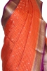 Grand Zari Checks Zari Butta Finest Pure Mysore Crepe Silk Saree 